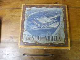 Couvercle De Boite Ancienne  GESLOT - VOREUX  Sablé Des Flandres - Scatole/Bauli