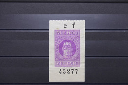 ITALIE - Vignette Ou Fiscal D'Italie - L 110563 - Revenue Stamps