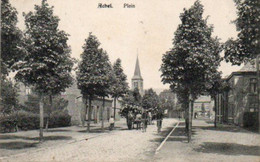 Achel  Plein Attelage Cyclistes Bien Animée Voyagé En 1914 - Maaseik