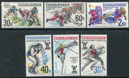 CZECHOSLOVAKIA 1978 Sports Events MNH / **.   Michel 2434-39 - Nuevos