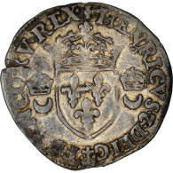 Monnaie, France, Henri II, Douzain Aux Croissants, 1550, Montélimar, TTB - 1547-1559 Henry II