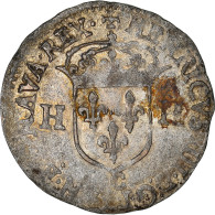 Monnaie, France, Henri IV, Douzain, 1591, Saint Lô, TB+, Billon, Duplessy:1247 - 1589-1610 Heinrich IV.