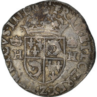 Monnaie, France, Henri III, Douzain Du Dauphiné, 1587, Grenoble, TB+, Billon - 1574-1589 Heinrich III.