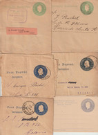 Argentine Lot De 6 Documents, 5 Bandes Journaux Et Un Entier Neuf - Postal Stationery