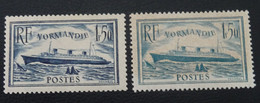 &IBF 157& FRANCE YVERT 299/300 , MICHEL 297+316 MNH**. SEE PICTURES. SHIP. - Neufs