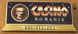 CASINO ROMANIX RHEINFELDEN   SWITZERLAND - SCHWEIZ - SUISSE - JEUX - SPIELE - GAMES - GIOCHI - JUEGOS -JULES CESAR -(28) - Giochi