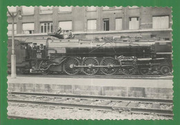 PHOTO 11 / 8 Cm - TRANSPORT CHEMIN DE FER TRAIN - LOCOMOTIVE - Est Serie 13   241.00 - Equipo