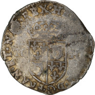 Monnaie, France, Henri IV, Douzain Du Dauphiné, 1593, Grenoble, TB, Billon - 1589-1610 Henri IV Le Vert-Galant