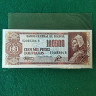 BOLIVIA 100000 BOLIVANOS 1964 - Bolivie