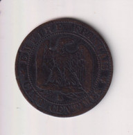 5 Centimes France 1855 K - Andere & Zonder Classificatie