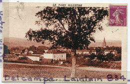 - 1 - St. PAUL CAP De Joux - ( Tarn ), Vue Générale, Peu Courante, écrite, En 1936, épaisse, TBE, Scans. - Saint Paul Cap De Joux