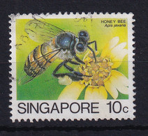 Singapore: 1985/89   Insects    SG492    10c  [J.G.P.B. Printing]   Used - Singapur (1959-...)