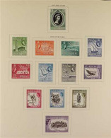 COMMONWEALTH 1953-63 Mint Collection Of A-L Countries In A Fogh printed Album, Many Better Definitive Sets. (Qty) For Mo - Other & Unclassified