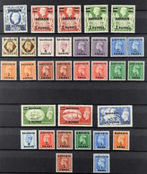 COMMONWEALTH KGVI - GB OVERPRINTS COLLECTION Of Mint Or Never Hinged On Stockpages, For Br. P.A's, Bahrain, Kuwait, Moro - Other & Unclassified