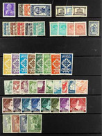 1934-54 Mint Collection, Incl. 1934 Exhibition Set, 1940 Legion Set, 1941 Costumes Set, 1953 Stamp Centenary Set Etc. S. - Other & Unclassified