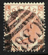 PERU 1867 10d Red-brown, With Good "C38" Of Callao, SG Z51. Cat £275 For More Images, Please Visit Http://www.sandafayre - Other & Unclassified