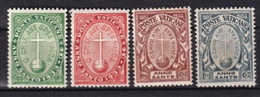 VATICAN - 1933 - YVERT 40/43 * MLH CHARNIERE QUASI-INVISIBLE ! - COTE = 75+ EUR. - Neufs