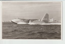 Vintage Rppc Howard Hughes "Spruce Goose" Flyingboat Aircraft - 1919-1938: Entre Guerres