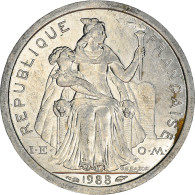 Monnaie, Nouvelle-Calédonie, Franc, 1988, Paris, SPL, Aluminium, KM:10 - Nieuw-Caledonië