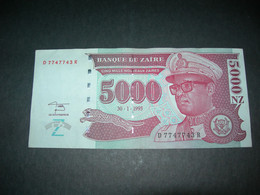 Zaire 5000 Zaires  1995 - Zaïre