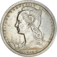 Monnaie, Madagascar, 2 Francs, 1948, Paris, SUP+, Aluminium, KM:4 - Madagaskar