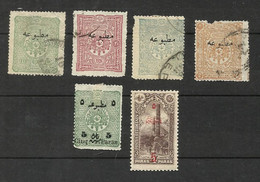 Turquie JOURNAUX N°12 à 14, 16A, 47 Cote 4.35€ (15 Non Compté) - Timbres Pour Journaux