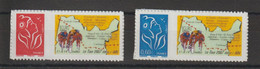 France Personnalisés Marianne 3902Ab Et 3966A ** MNH Logo Vélo Tour De France 2007 - Autres & Non Classés