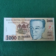 BRASILE 1000 CRUZEIROS 1993 - Brésil