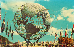 - UNISPHERE - New York World's Fair 1964-1965 - Scan Verso - - Mostre, Esposizioni