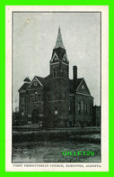 EDMONTON, ALBERTA - FIRST PRESBYTERIAN CHURCH - UNDIVIDED BACK - - Edmonton