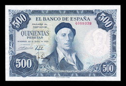 España Spain 500 Pesetas Ignacio Zuloaga 1954 Pick 148 Sin Serie EBC/+ XF/+ - 500 Peseten