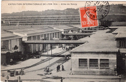Exposition Internationale De LYON 1914. Allée De Nancy - Other