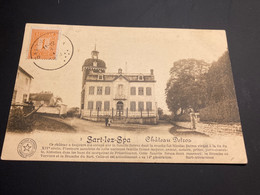 Sart Lez Spa Château Detroz Belgique Historique 1913 - Jalhay