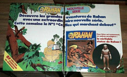 Pub Rahan N°1 Cherret Nouvelle Série Statue 2 Pages 1978 - Rahan