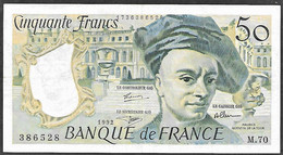 France - 50 Francs Maurice Quentin De La Tour 1992 1 Billet - 50 F 1976-1992 ''Quentin De La Tour''