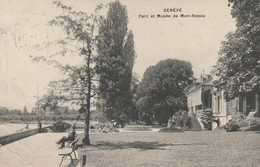 Geneve Parc Et Musée De Mon-Repos  - Scan Recto-verso - Genève