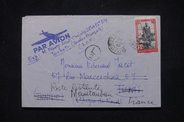 SOUDAN - Enveloppe De Toukoto Pour Tunis Et Redirigé Vers La France En 1942 - L 110634 - Storia Postale