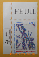 FRANCE 2015  YTN° 4978   ASSEMBLEE  NATIONALE     TIMBRE  NEUF  COIN DE FEUILLE - Unused Stamps