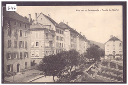 PONTS DE MARTEL - RUE DE LA PROMENADE - TB - Ponts-de-Martel