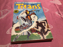BD Titans No 21 Marvel Le Journal Des Super - Héros - Titans