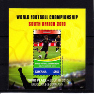 Soccer World Cup 2010 - GUYANA - S/S MNH Team Germany - 2010 – Südafrika