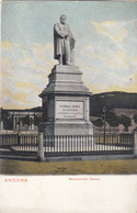 A2320) ANCONA - Monumento CAVOUR - Very Old !! - Ancona