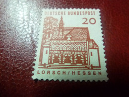 Deutsche Bundespost - Lorsch - Hessen - Val 20 - Marron - Non Oblitéré - Année 1980 - - Gebraucht