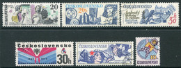 CZECHOSLOVAKIA 1979 Anniversaries Used.  Michel 2499-504 - Oblitérés