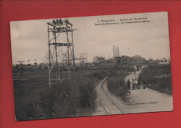 CPA -  Thourotte - Glacerie De Chantereine - Route De Montmacq - Le Transbordeur Aérien - Thourotte