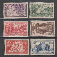 MADAGASCAR  1937  **  MNH  YVERT  193\98  EXPOSICION  INTERNACIONAL  PARIS - BUENAS - 1937 Exposition Internationale De Paris