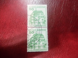 Deutsche Bundespost - Wasserschloss Nzlingen - Val 50 - Vert - Double Oblitérés - Année 1983 - - Gebraucht