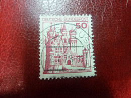 Deutsche Bundespost - Schloss Neuschanstein - Val 50 - Rouge - Oblitéré - Année 1983 - - Gebraucht