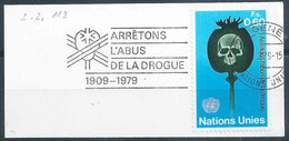 Flagge  "Arrêtons L'abus De La Drogue, Genève"          1979 - Used Stamps