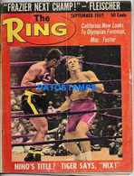 174353 SPORTS REVISTA MAGAZINE THE RING BOX FOREMAN VS MAC FOSTER YEAR 1969 NO POSTCARD - Andere & Zonder Classificatie